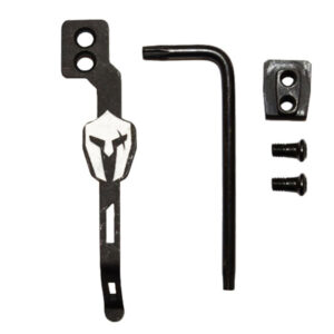 Typhoon F12 EBR Lever Style 1 black anodised with mounting kit